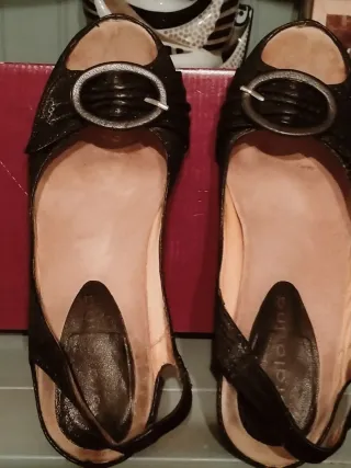 Sandalias de piel Doralatina