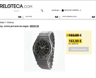 Orologio Viceroy Elegante Uomo 48045