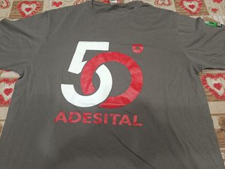 Maglietta PAYPER XL con stampa 50°