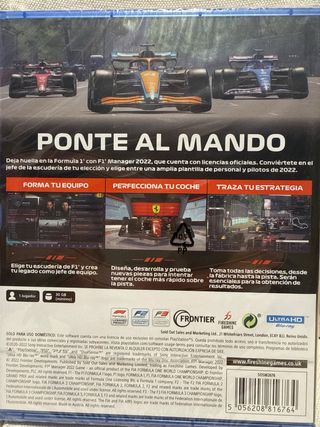 F1 Manager 22 PS5 Precintado