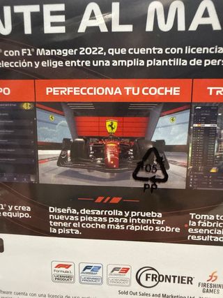 F1 Manager 22 PS5 Precintado