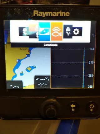 Raymarine Dragonfly 6 GPS Sonda