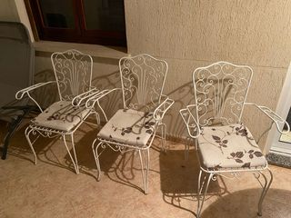 Sillas Forjadas Blancas