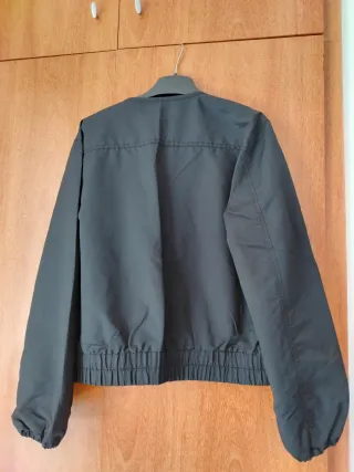 Chaqueta Bomber Negra Talla M