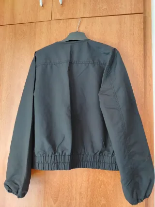 Chaqueta Bomber Negra Talla M