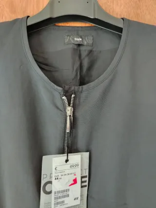 Chaqueta Bomber Negra Talla M