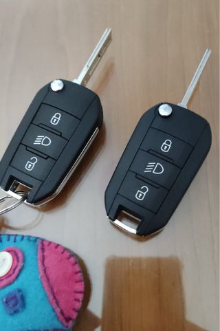 Llave Coche Citroen Peugeot Opel Completa