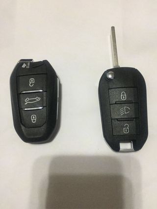 Llave Coche Citroen Peugeot Opel Completa