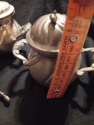 Set Zuccheriere Vintage Peltro