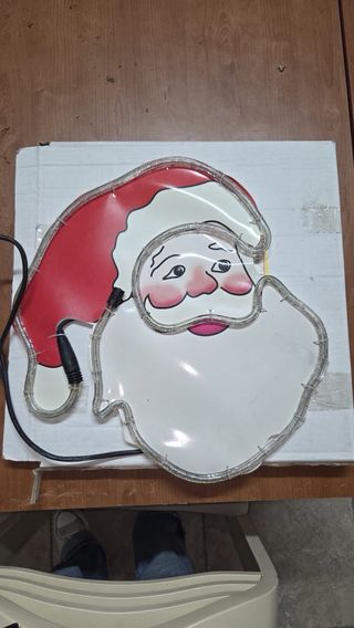 Babbo Natale Decorazione Luminosa