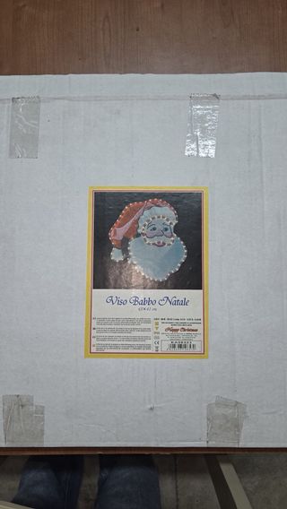 Babbo Natale Decorazione Luminosa