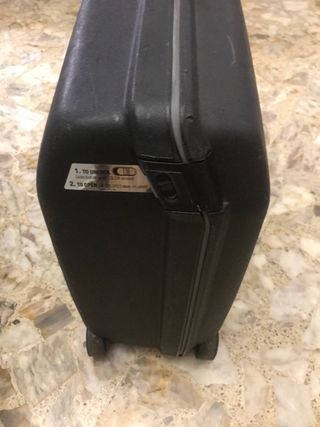 Maleta Samsonite Negra y Gris