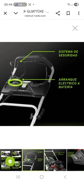 Cortacésped gasolina autopropulsado