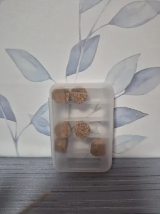 35 Botellitas de Cristal con Corcho