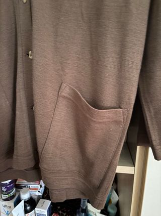 Cardigan Sisley Marrone Tg S Vintage