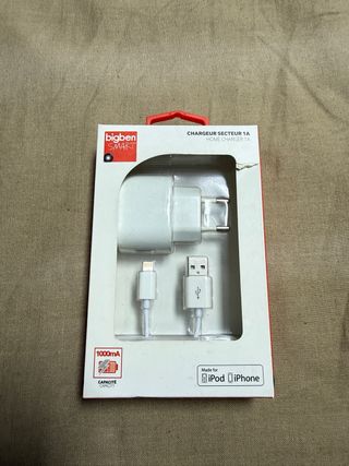 Cargador Bigben 1A para iPhone iPod