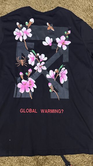 Camiseta Off-White negra