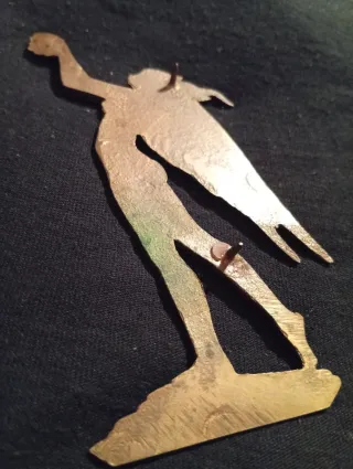 Fregio vintage donna alata