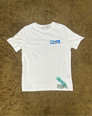 Camiseta Off-White Talla L Blanca