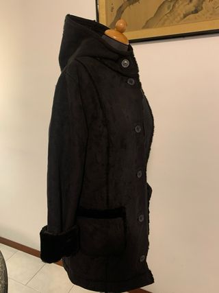 Pelliccia S.Oliver Nera Tg. 44 IT