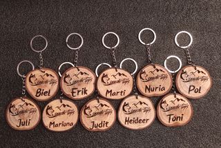 Llaveros personalizados