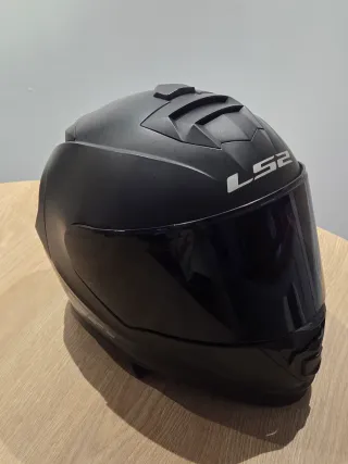 Casco LS2 STORM Negro Mate Talla M