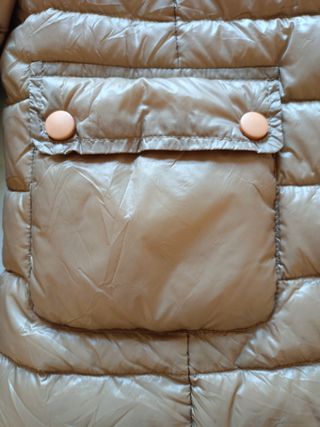 Piumino Orange D'or lungo in vera piuma d' oca