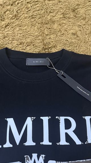 Camiseta Amiri Talla M Negra