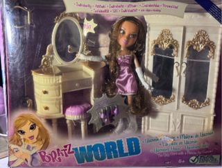Bratz World Yasmin Casa y Armario