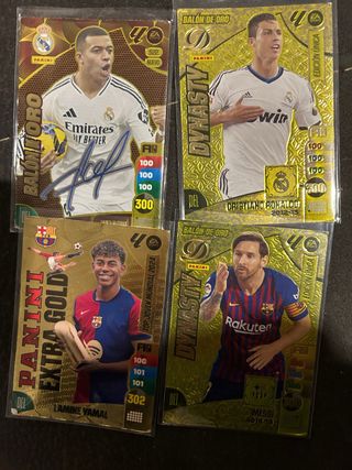 Cromos Panini Balón de Oro Dynasty