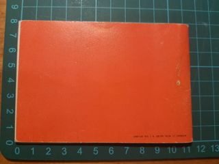 Folleto infantil Dieta Astronauta Años 60/70