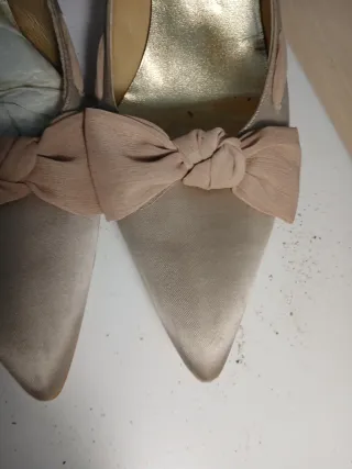 Zapatos Pilar Burgos Talla 41 Beige