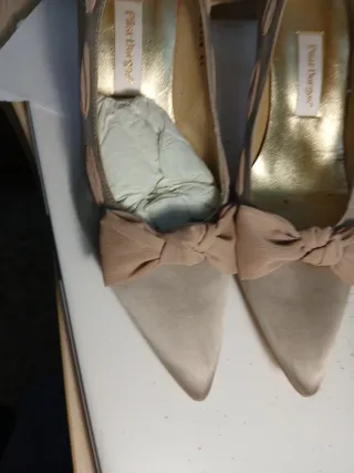 Zapatos Pilar Burgos Talla 41 Beige