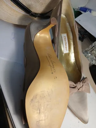 Zapatos Pilar Burgos Talla 41 Beige