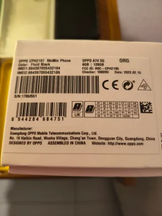 Cellulare OPPO A74 5G