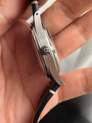 Reloj Baltic Automático Gris Correa Negra