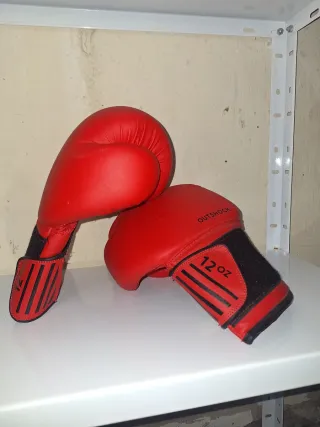 Guantes de Boxeo Rojos 12 oz