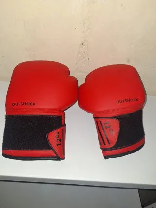 Guantes de Boxeo Rojos 12 oz