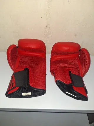 Guantes de Boxeo Rojos 12 oz