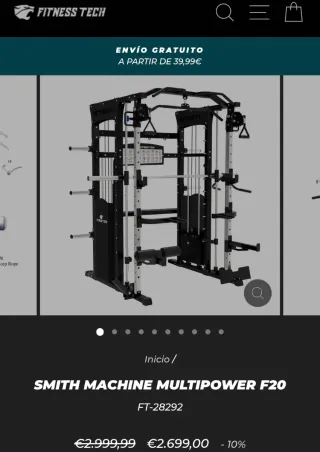 Smith Machine Multipower F20 FT-28292