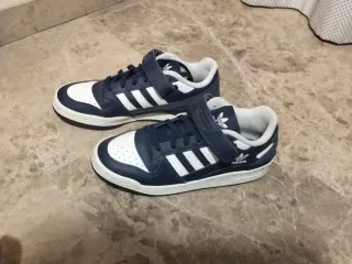 Tenis Adidas Forum Mujer Talla 38 2/3 Azul