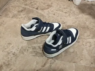 Tenis Adidas Forum Mujer Talla 38 2/3 Azul