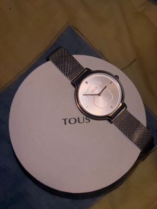 Reloj Tous Mujer Plata y Blanco