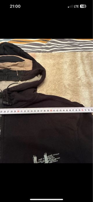 Sudadera Adolfo Domínguez Talla XL Negra