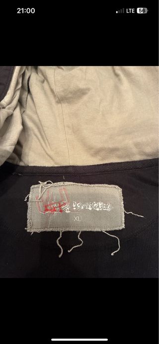 Sudadera Adolfo Domínguez Talla XL Negra