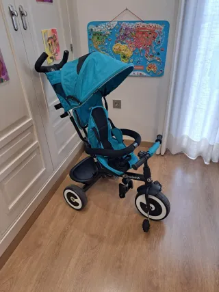 Triciclo evolutivo kinderkraft azul