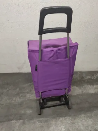 Carrito de compra Rolser morado