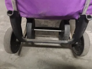 Carrito de compra Rolser morado