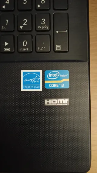 Portátil Asus Negro