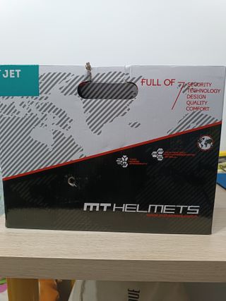 Casco de moto MT Helmets negro